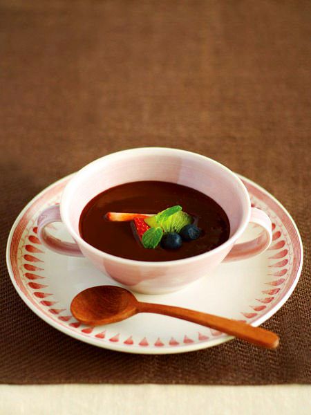 ショコラのスープ のレシピ・作り方｜ELLE gourmet [エル・グルメ]