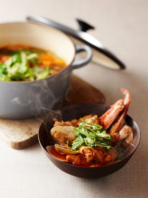 海鮮辛味スープ（メウンタン） のレシピ・作り方｜ELLE gourmet [エル・グルメ]