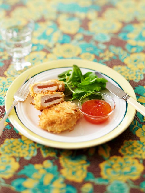 アロエとチキンのココナッツ揚げ のレシピ 作り方 Elle Gourmet エル グルメ