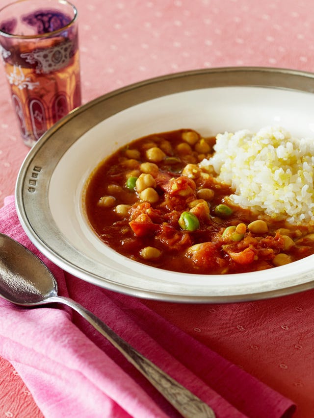 ひよこ豆とグリンピースの簡単カレー のレシピ・作り方｜ELLE gourmet [エル・グルメ]