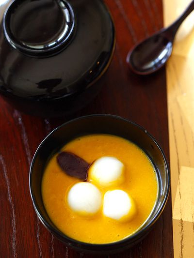 かぼちゃの冷たいお汁粉 のレシピ・作り方｜ELLE gourmet [エル・グルメ]