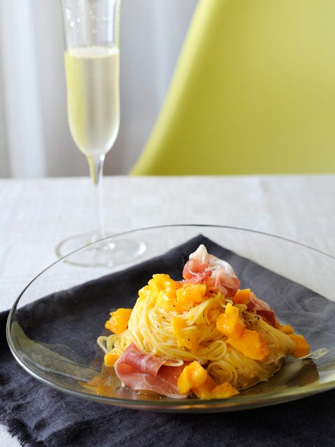 マンゴーと生ハムのカッペリーニ のレシピ 作り方 Elle Gourmet エル グルメ