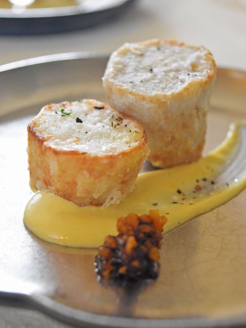 里芋のフリット チーズマスタードソース のレシピ 作り方 Elle Gourmet エル グルメ