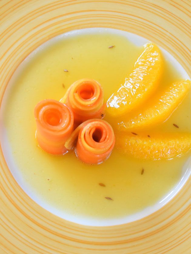 オレンジ風味のにんじんロールサラダ のレシピ・作り方｜ELLE gourmet [エル・グルメ]