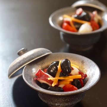 黒豆とたこのマリネサラダ のレシピ・作り方｜ELLE gourmet [エル・グルメ]
