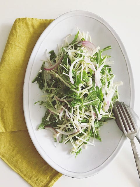 水菜とえのきのサラダ のレシピ 作り方 Elle Gourmet エル グルメ