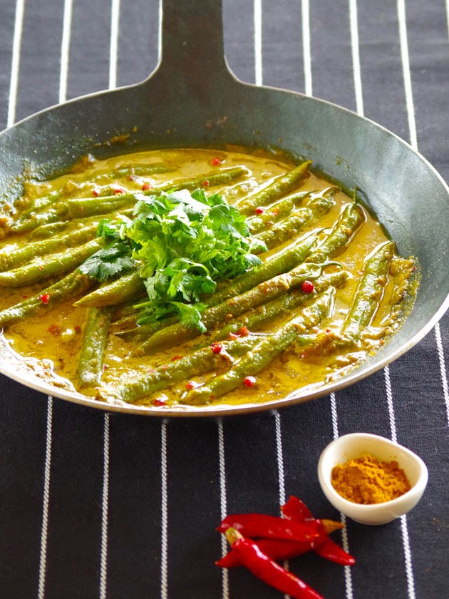 さやいんげんのココナッツカレー煮 のレシピ