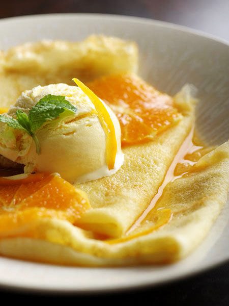 クレープシュゼット のレシピ 作り方 Elle Gourmet エル グルメ