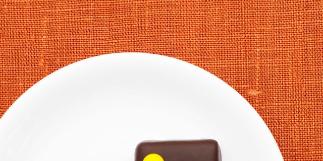 Brown, Sweetness, Chocolate, Orange, Dessert, Confectionery, Rectangle, Square, Ingredient, Snack, 