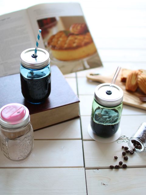 Teal, Drinkware, Turquoise, Aqua, Lid, Food storage containers, Tin, Mason jar, Salt and pepper shakers, Tin can, 