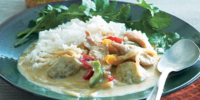 Food, Recipe, Dish, Tableware, Ingredient, Steamed rice, White rice, Plate, Cuisine, Dishware, 