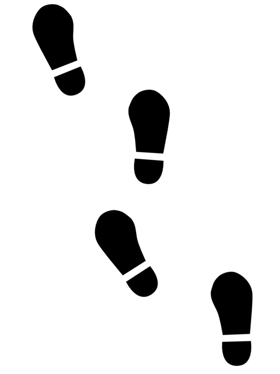 Footprint, Font, Line, Microphone, Black-and-white, 