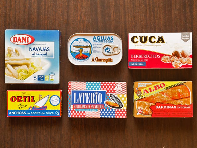 スペインの缶詰で おいしいアペロを楽しもう