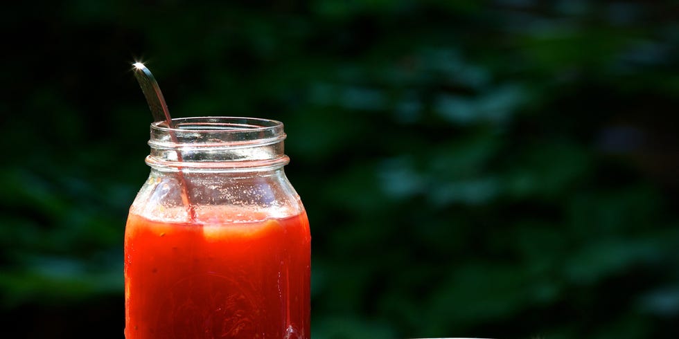 Drink, Juice, Tomato juice, Food, Ingredient, Vegetable juice, Clamato, Shrub, Strawberry juice, Caesar, 