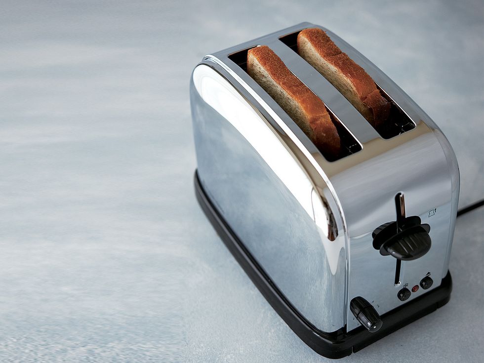 Toaster, Musical instrument accessory, Metal, Small appliance, Silver, Aluminium, Still life photography, Nickel, Tin, Steel, 