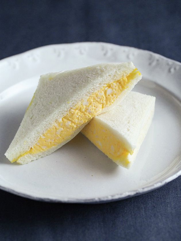 ゆで卵、オムレツ、目玉焼き。 卵料理の数だけサンドイッチがある