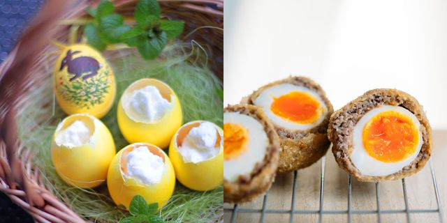 Food, Ingredient, Finger food, Breakfast, Egg, Egg yolk, Dish, Egg, Produce, Recipe, 