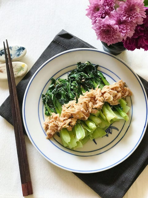 旬の食材レシピ ちんげん菜の巻