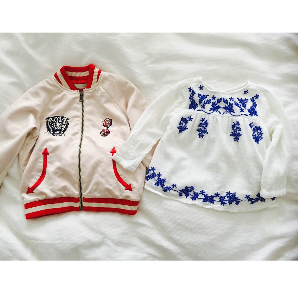 Product, Sleeve, Collar, Textile, White, Baby & toddler clothing, Uniform, Carmine, Sports jersey, Symbol, 