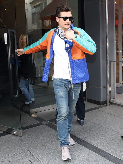 マリオのコスプレも披露 オーランド ブルーム ケイティ ペリーとともに来日
