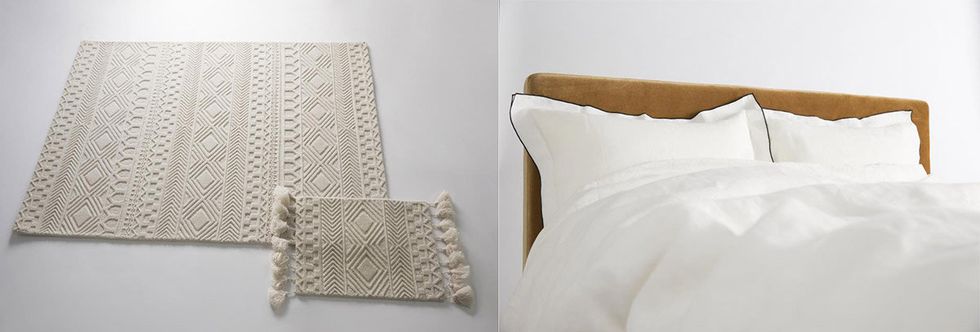 White, Product, Furniture, Pillow, Room, Textile, Linens, Beige, Cushion, Bedding, 