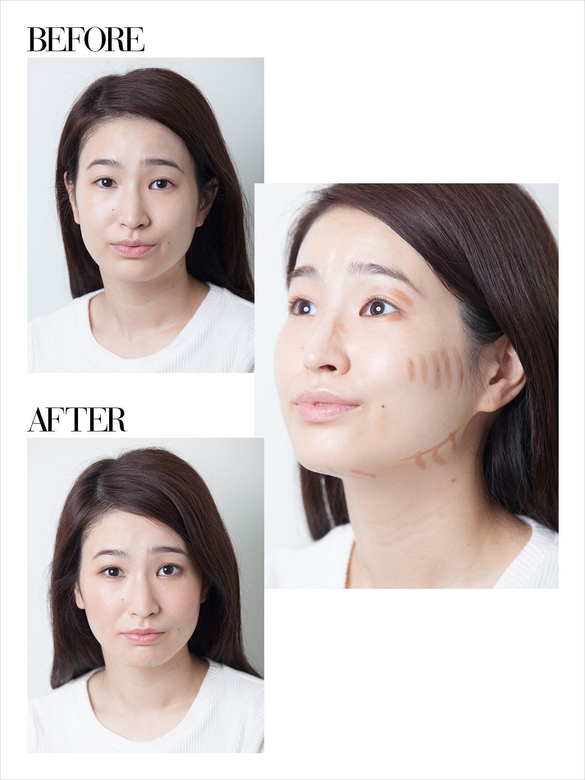 上品なブランド たった1分でセレブ級の立体小顔！ 今こそトライすべき“コント ファンデーション