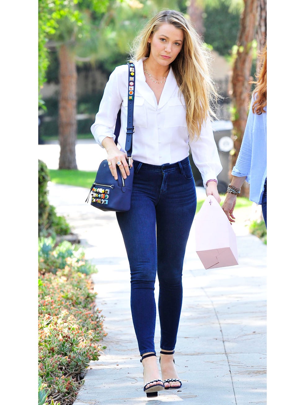 Clothing, Jeans, White, Denim, Street fashion, Blue, Waist, Electric blue, Cobalt blue, Fashion, 