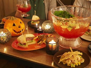 ハロウィン限定 赤 黒のモヒートって