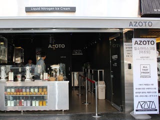 窒素アイスクリームが韓国の夏の定番スイーツを変える