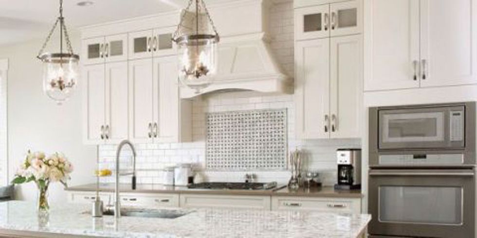 White, Room, Cabinetry, Kitchen, Furniture, Tile, Countertop, Property, Interior design, Building, 