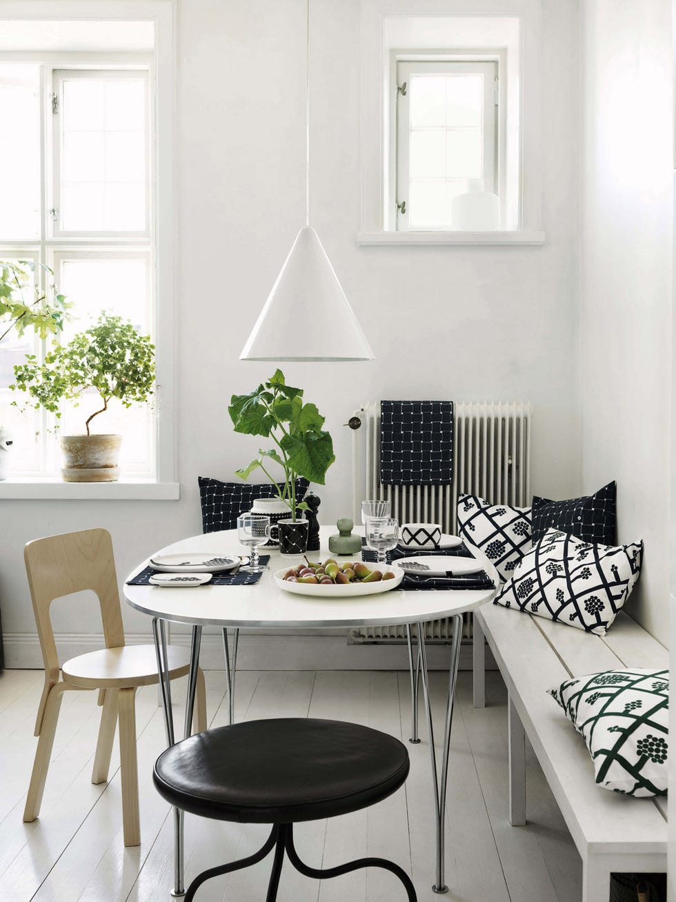 Room, Green, Interior design, Window, Table, Floor, Furniture, Home, White, Wall, 