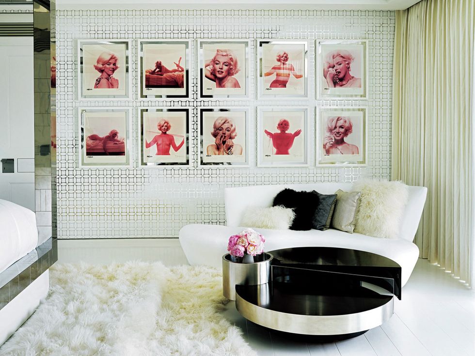 Interior design, Room, Wall, Pink, Floor, Interior design, Magenta, Home, Grey, Living room, 