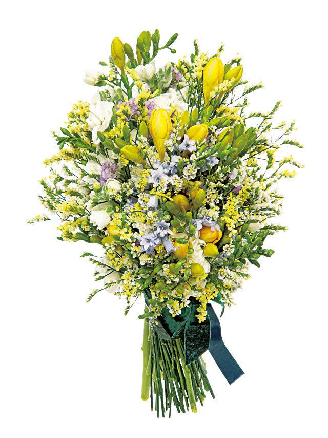 Bouquet, Yellow, Flower, Petal, Cut flowers, Floristry, Flower Arranging, Botany, Floral design, Creative arts, 