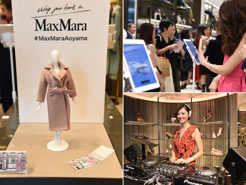 祝リニューアルオープン マックスマーラ 青山店のパーティに潜入