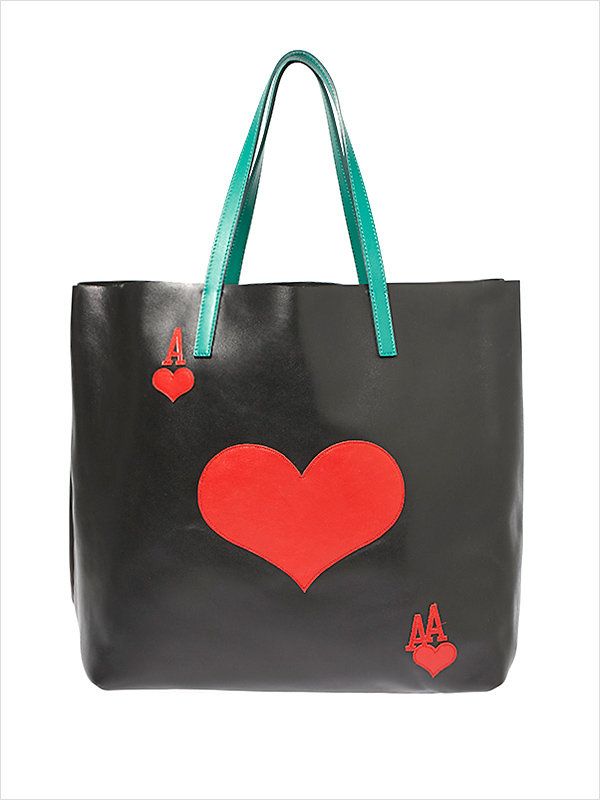 Bag, Red, Style, Pattern, Luggage and bags, Carmine, Shoulder bag, Shopping bag, Black, Love, 