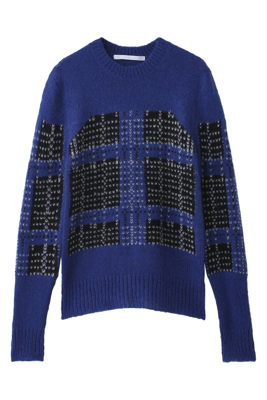 Blue, Product, Sleeve, Sweater, Textile, Pattern, Outerwear, Electric blue, Woolen, Wool, 