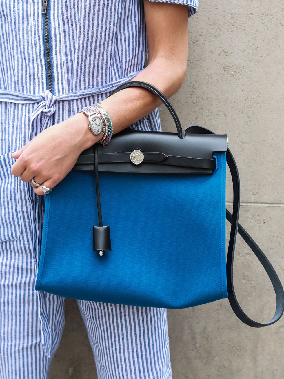 Bag, Handbag, Blue, Shoulder, Hand luggage, Fashion accessory, Electric blue, Leather, Cobalt blue, Satchel, 