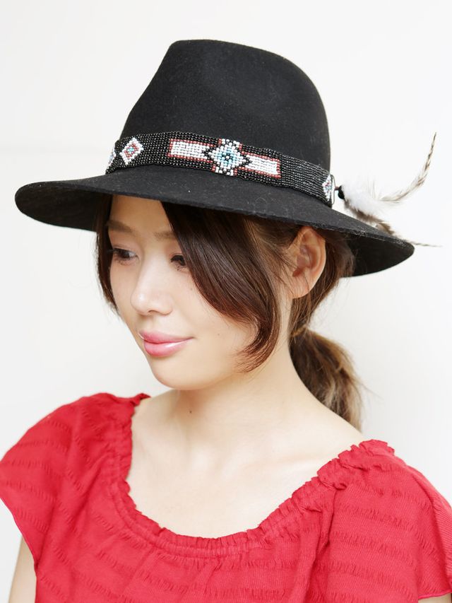 Clothing, Lip, Hat, Hairstyle, Sleeve, Chin, Shoulder, Red, Fashion accessory, Style, 