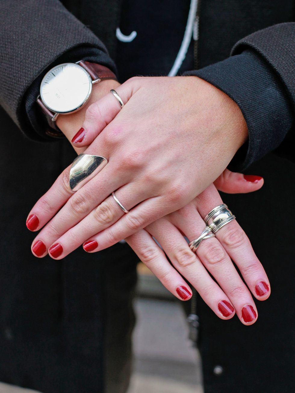 Finger, Nail, Hand, Jewellery, Wrist, Nail care, Fashion accessory, Ring, Nail polish, Engagement ring, 