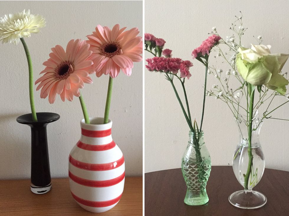 Gerbera, Flower, barberton daisy, Vase, Pink, Cut flowers, Flowerpot, Plant, Artificial flower, Centrepiece, 