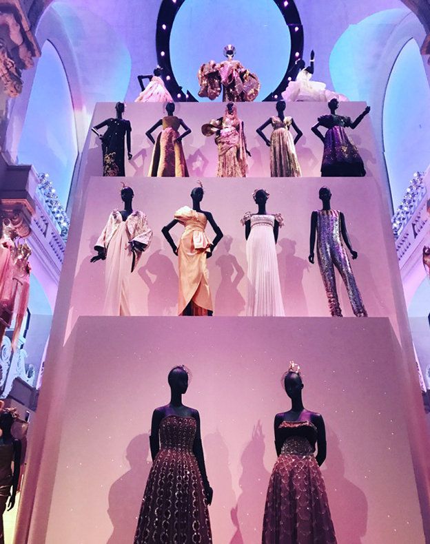 Pattern, Purple, Dress, Formal wear, Pink, Magenta, Fashion, Violet, Lavender, One-piece garment, 