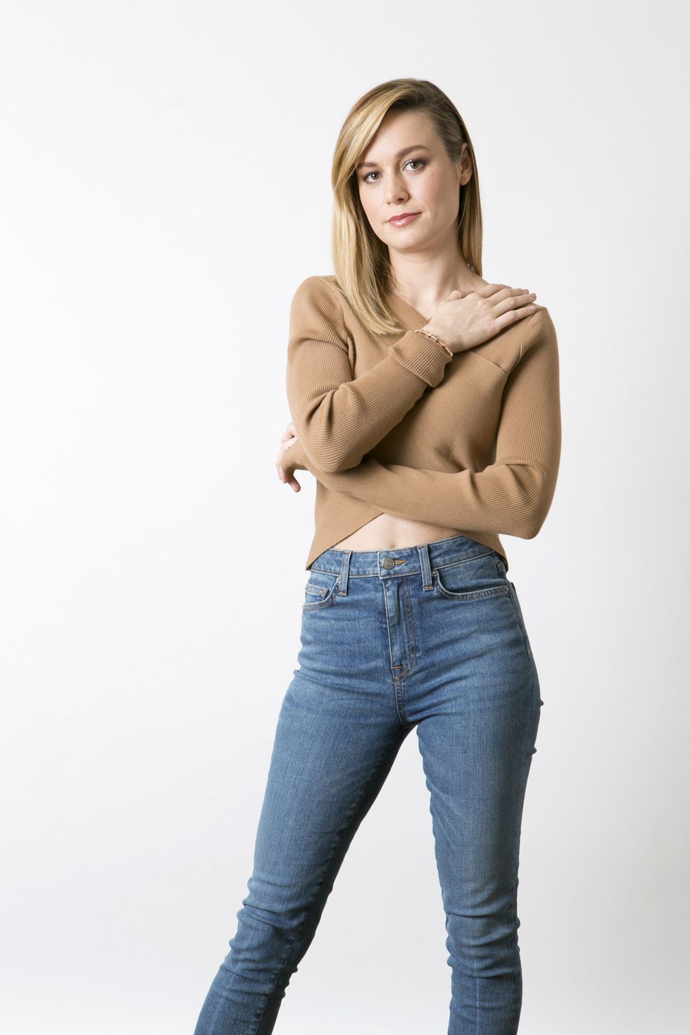 Jeans, Clothing, Shoulder, Skin, Standing, Beauty, Neck, Waist, Arm, Joint, 