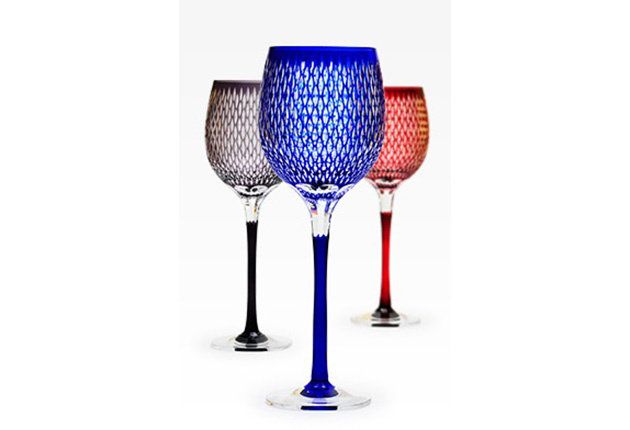 Stemware, Cobalt blue, Wine glass, Drinkware, Glass, Champagne stemware, Tableware, Microphone, Electric blue, Snifter, 