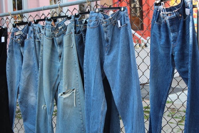 Denim, Jeans, Clothing, Blue, Textile, Trousers, Street fashion, Pocket, Boutique, Fashion design, 