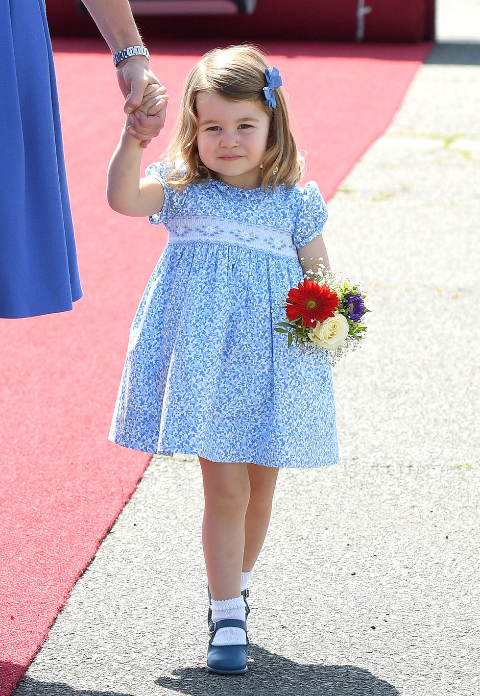 Blue, Dress, Child, Electric blue, Baby & toddler clothing, Petal, One-piece garment, Day dress, Toddler, Cobalt blue, 