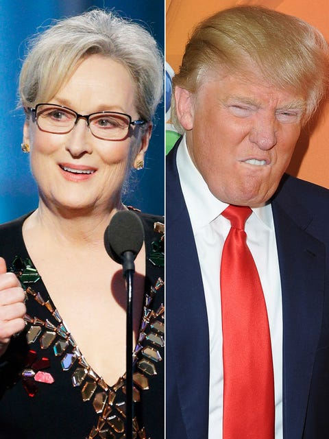 ゴールデン グローブ賞のメリル ストリープにドナルド トランプが反撃