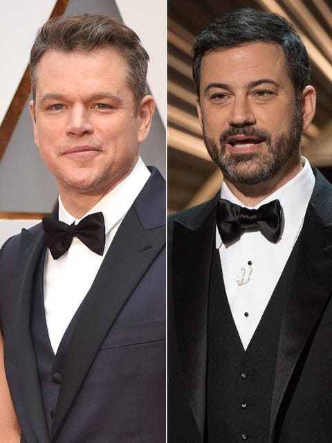 アカデミー賞授賞式 マット デイモンとジミー キンメルが壮絶バトル アカデミー賞授賞式 マット デイモンとジミー キンメルが壮絶バトル