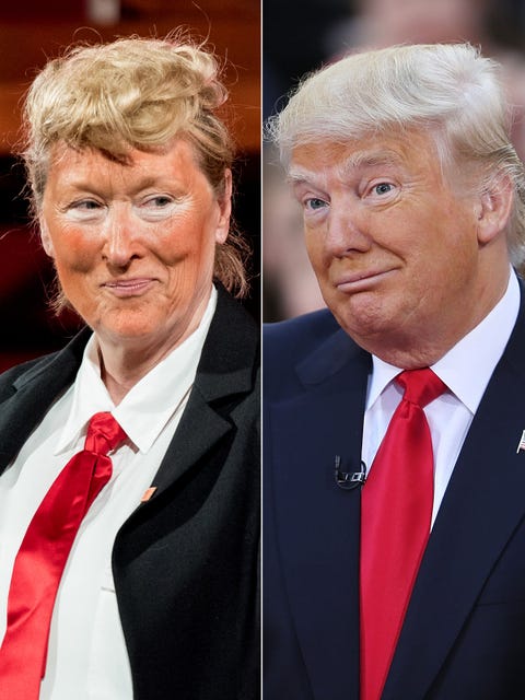 メリル ストリープ ドナルド トランプを演じる