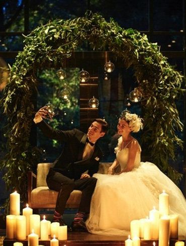 Photograph, Lighting, Ceremony, Bride, Wedding, Candle, Event, Wedding reception, Dress, Wedding dress, 