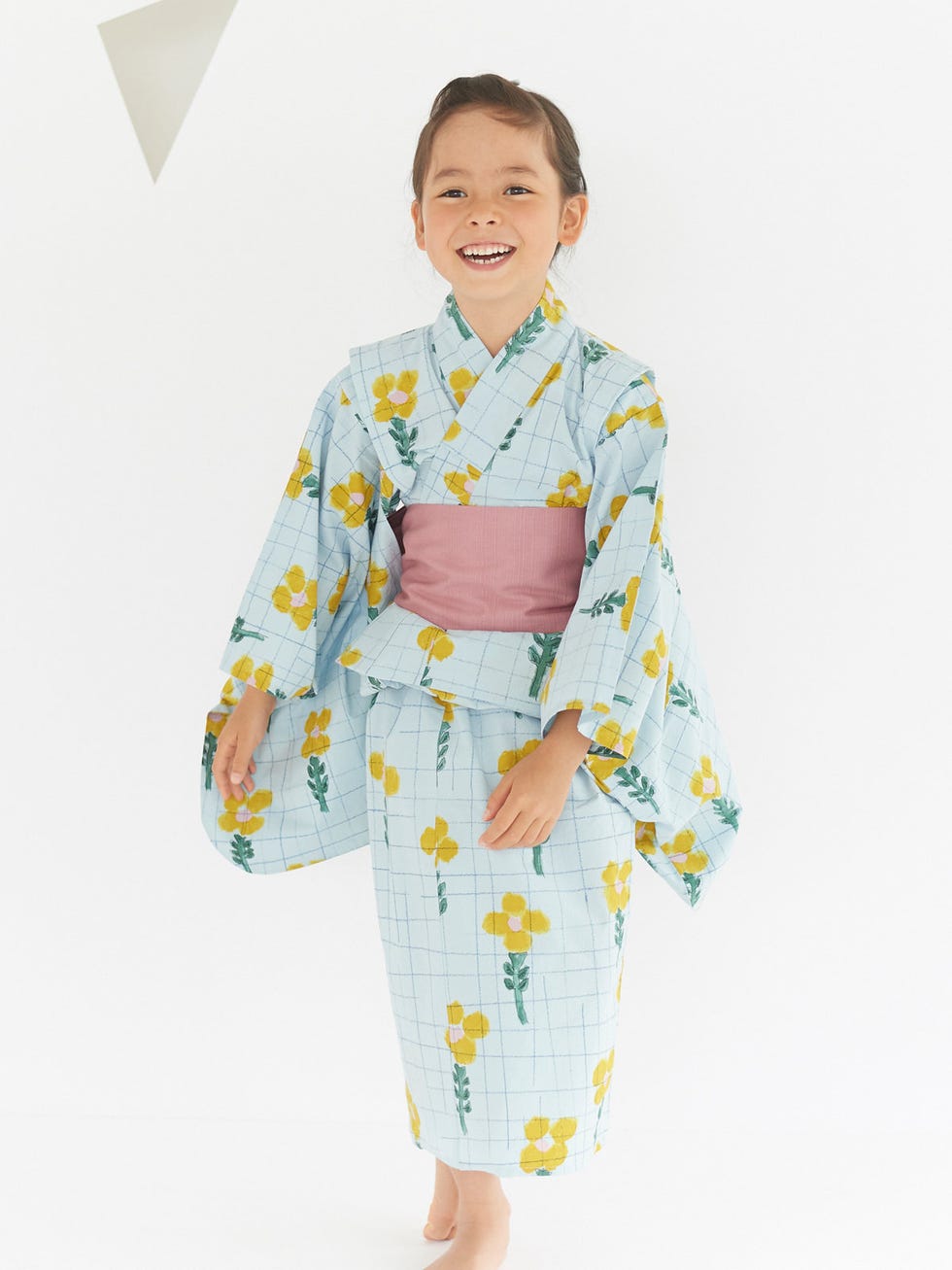 Clothing, Costume, Kimono, Nightwear, Yellow, Child, Sleeve, Robe, Pajamas, Baby & toddler clothing, 